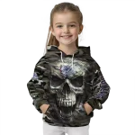customized gonzaga bulldogs camo skull hoodie best selling