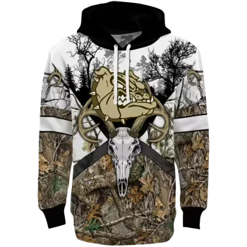 customized gonzaga bulldogs forest silhouette hoodie best selling