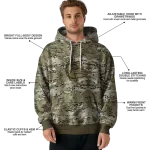 customized gonzaga bulldogs military style hoodie best selling