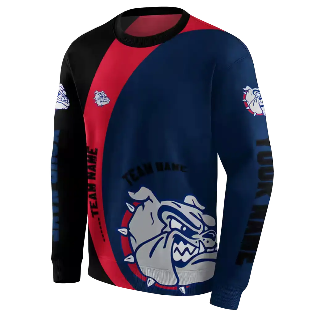 customized gonzaga bulldogs minimalist design blue black hoodie new arrival customized gonzaga bulldogs minimalist design blue black hoodie new arrival