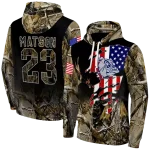 customized gonzaga bulldogs tree camo hoodie best selling