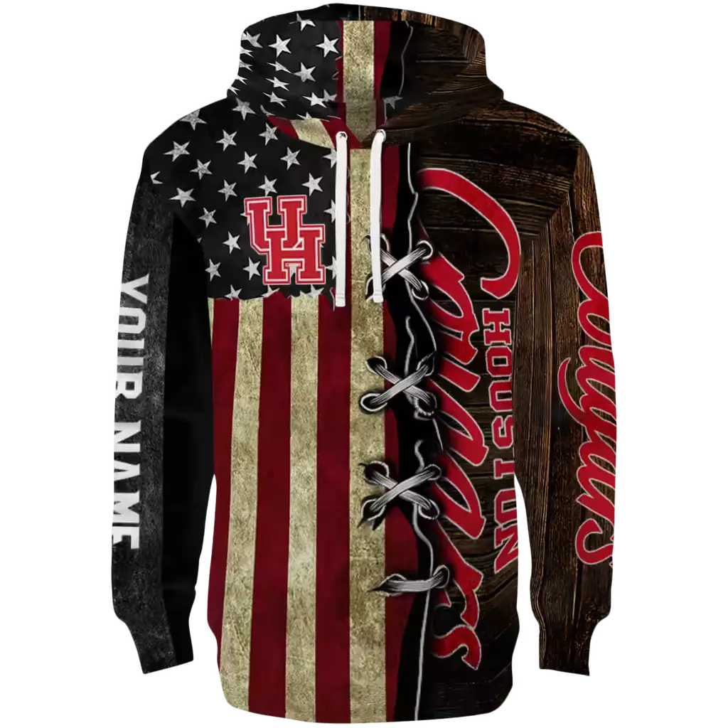 customized houston cougars american pride hoodie best selling customized houston cougars american pride hoodie best selling