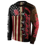 customized houston cougars american pride hoodie best selling