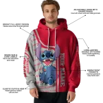 customized houston cougars stitch red hoodie best selling