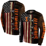 customized illinois fighting illini american pride hoodie best selling