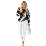 customized illinois fighting illini puzzle pieces blue hoodie best selling