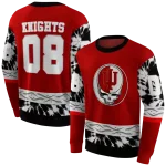 customized indiana hoosiers grateful vibes red hoodie best selling