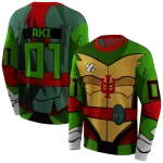 customized indiana hoosiers superhero armor red green hoodie best selling