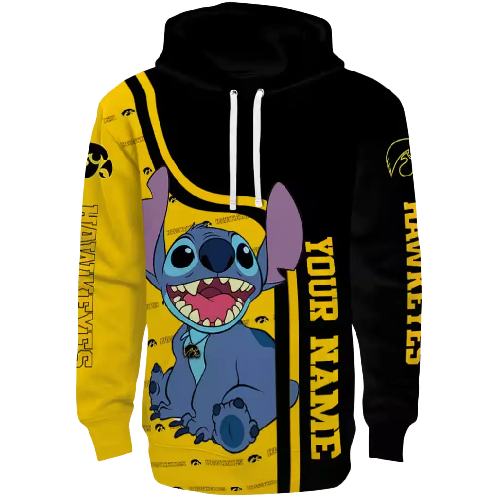 customized iowa hawkeyes stitch black hoodie best selling customized iowa hawkeyes stitch black hoodie best selling