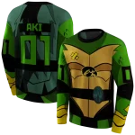 customized iowa hawkeyes superhero armor black green hoodie best selling