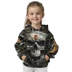 customized iowa state cyclones camo skull hoodie best selling