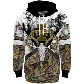 customized iowa state cyclones forest silhouette hoodie best selling