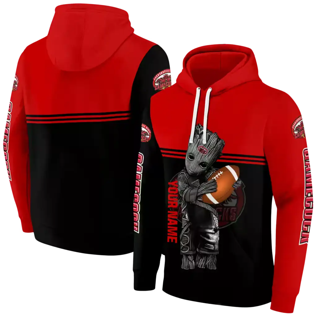 customized jacksonville state gamecocks baby groot red black hoodie fashion forward customized jacksonville state gamecocks baby groot red black hoodie fashion forward