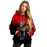 customized jacksonville state gamecocks baby groot red black hoodie best selling