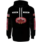customized jacksonville state gamecocks punisher skull black hoodie best selling