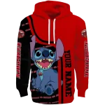 customized jacksonville state gamecocks stitch red hoodie best selling