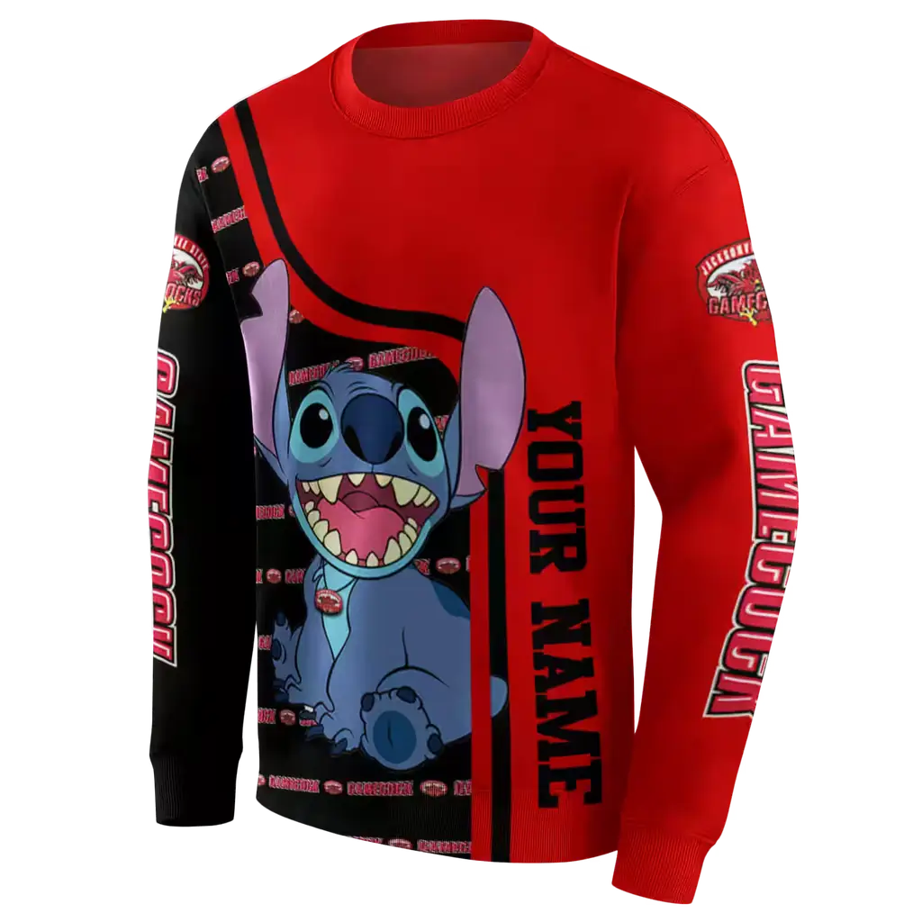 customized jacksonville state gamecocks stitch red hoodie new arrival customized jacksonville state gamecocks stitch red hoodie new arrival