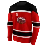 customized jacksonville state gamecocks striped pattern red hoodie best selling