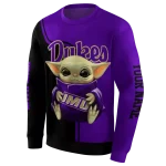 customized james madison dukes baby yoda purple black hoodie best selling