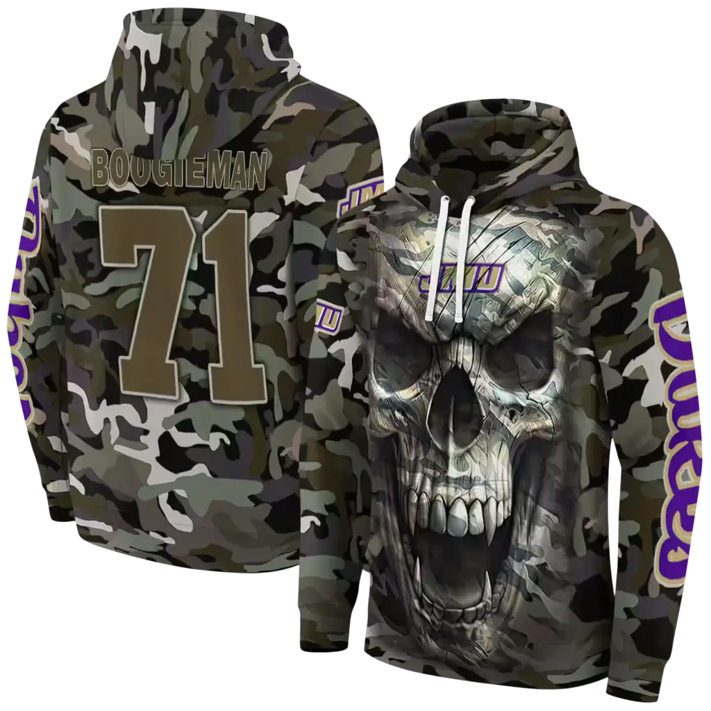 customized james madison dukes camo skull hoodie fashion forward customized james madison dukes camo skull hoodie fashion forward