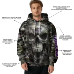 customized james madison dukes camo skull hoodie best selling