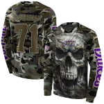 customized james madison dukes camo skull hoodie best selling