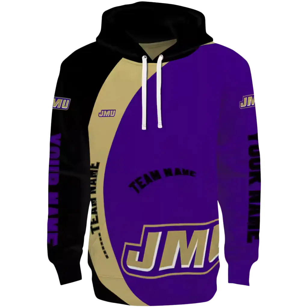 customized james madison dukes minimalist design purple black hoodie best selling customized james madison dukes minimalist design purple black hoodie best selling