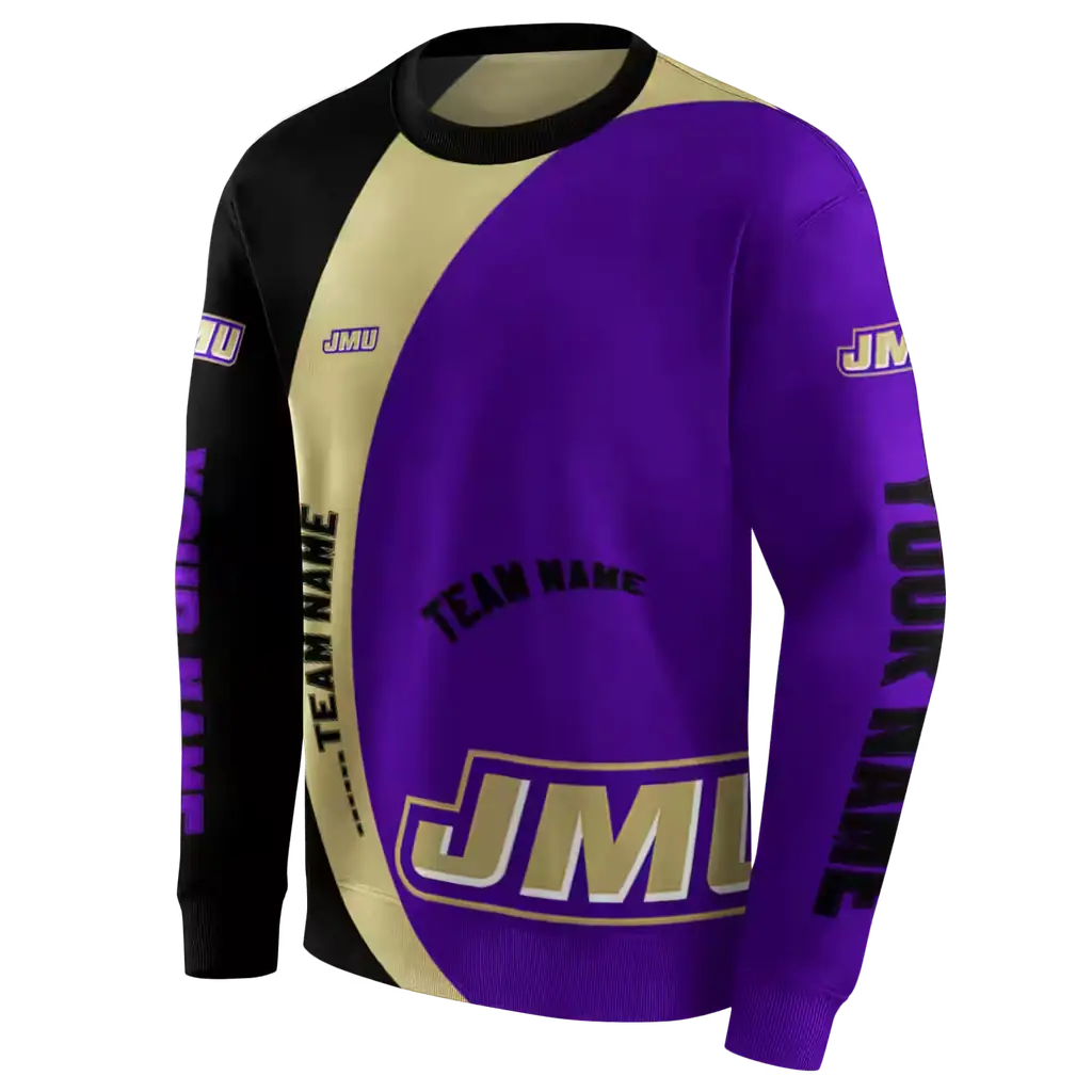 customized james madison dukes minimalist design purple black hoodie new arrival customized james madison dukes minimalist design purple black hoodie new arrival
