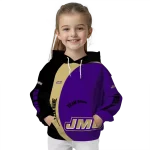customized james madison dukes minimalist design purple black hoodie best selling