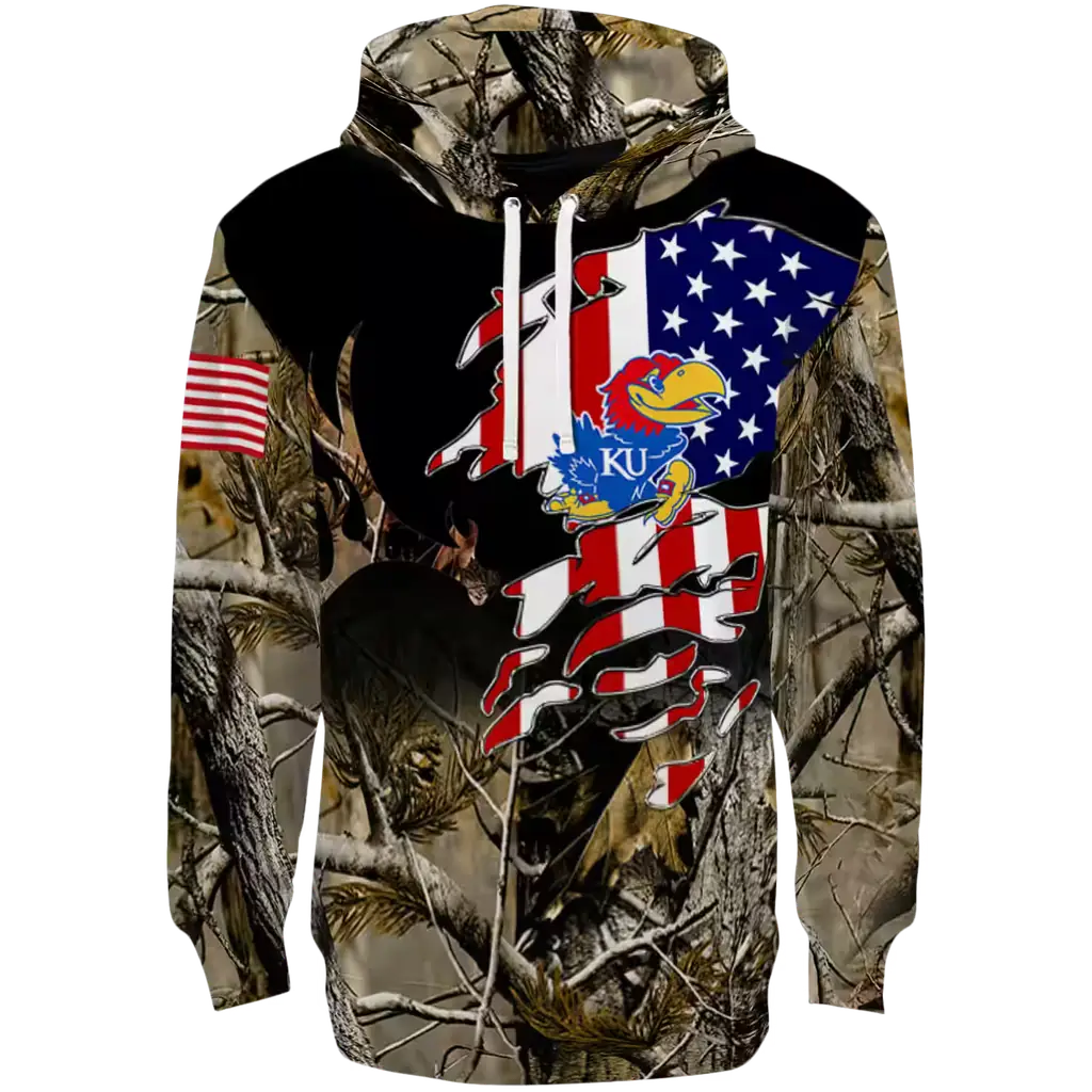 customized kansas jayhawks tree camo hoodie best selling customized kansas jayhawks tree camo hoodie best selling