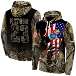 customized kansas jayhawks tree camo hoodie best selling