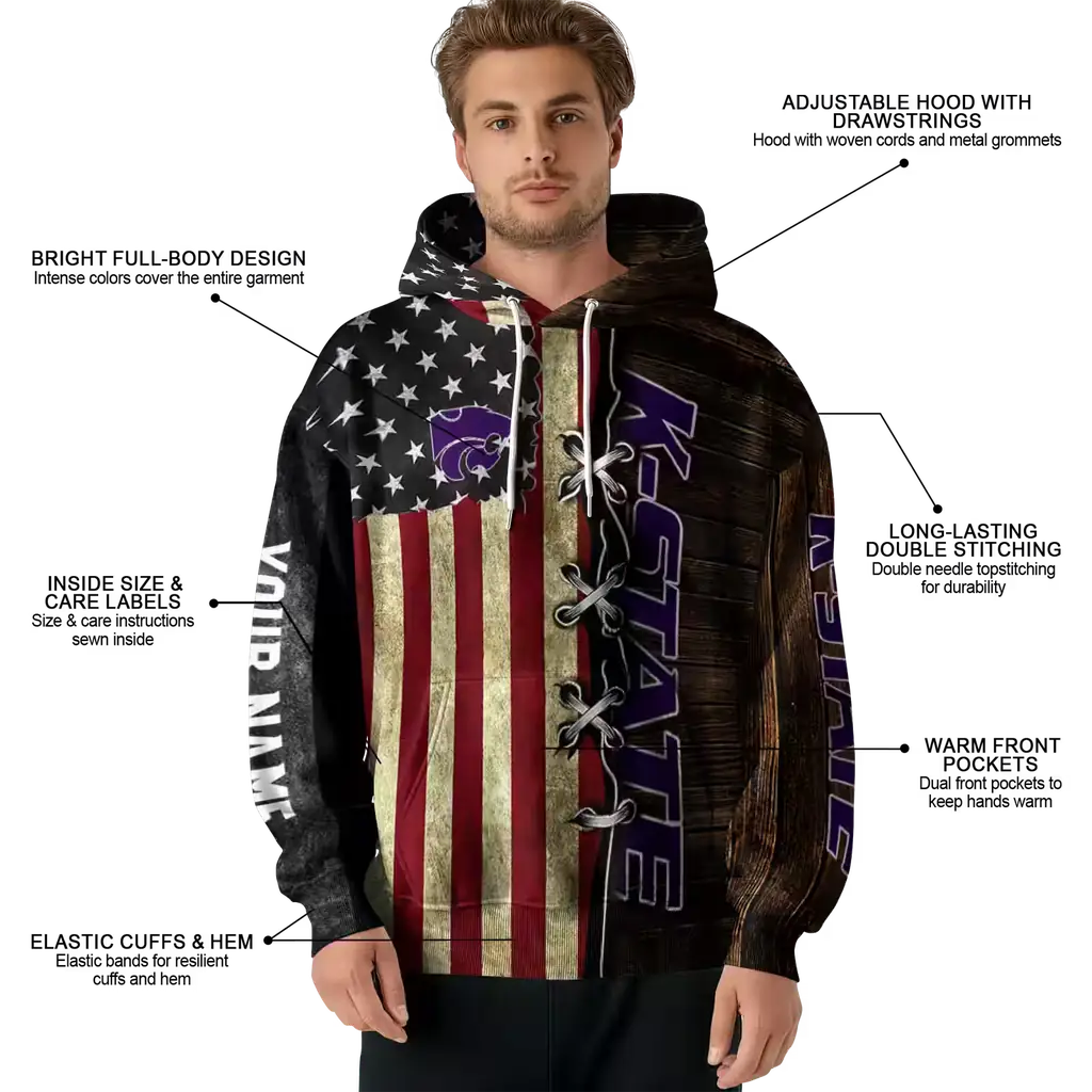 customized kansas state wildcats american pride hoodie latest model customized kansas state wildcats american pride hoodie latest model