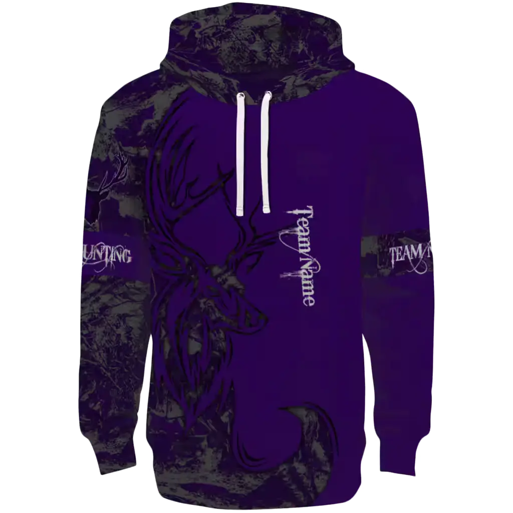 customized kansas state wildcats deer silhouette purple hoodie best selling customized kansas state wildcats deer silhouette purple hoodie best selling