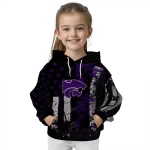 customized kansas state wildcats distressed flag purple black hoodie best selling