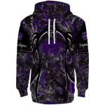 customized kansas state wildcats hunting theme purple black hoodie best selling