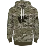 customized kansas state wildcats military style hoodie best selling