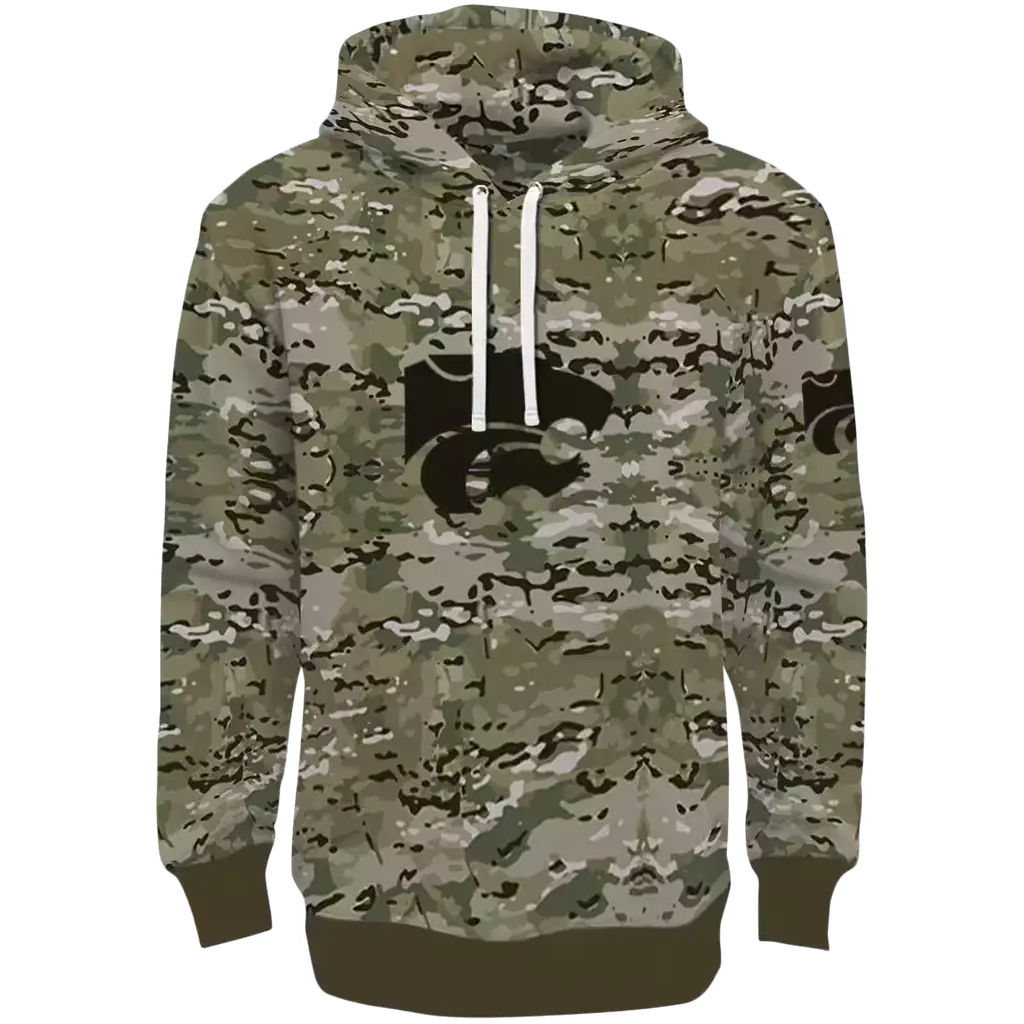 customized kansas state wildcats military style hoodie best selling customized kansas state wildcats military style hoodie best selling