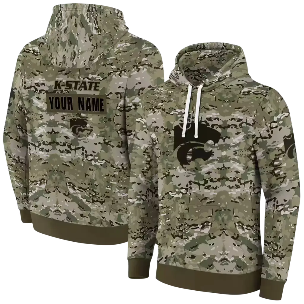customized kansas state wildcats military style hoodie fashion forward customized kansas state wildcats military style hoodie fashion forward