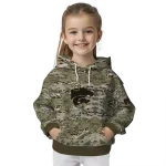 customized kansas state wildcats military style hoodie best selling