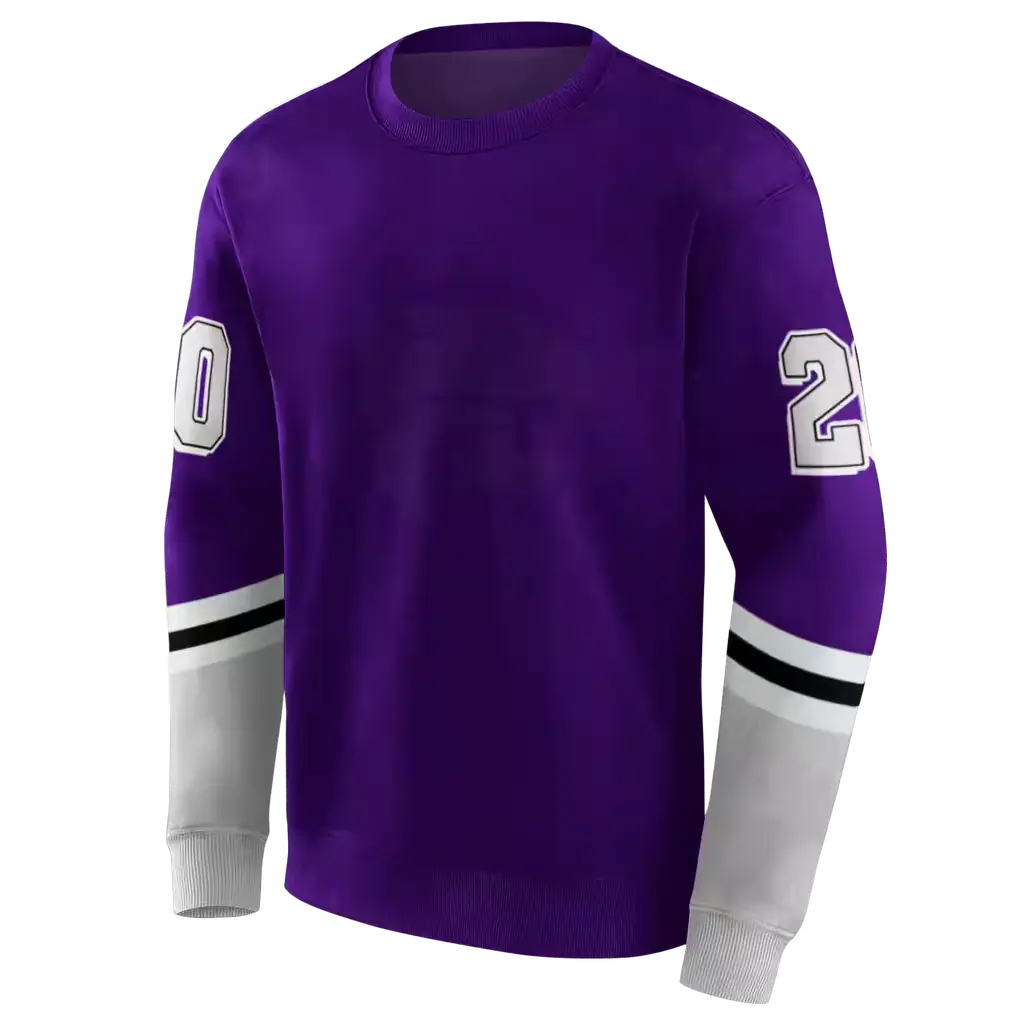 customized kansas state wildcats striped sleeves purple hoodie new arrival customized kansas state wildcats striped sleeves purple hoodie new arrival