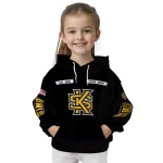 customized kennesaw state owls punisher skull black hoodie best selling
