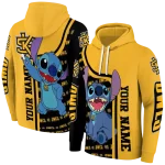 customized kennesaw state owls stitch gold hoodie best selling