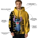 customized kennesaw state owls stitch gold hoodie best selling