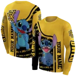 customized kennesaw state owls stitch gold hoodie best selling