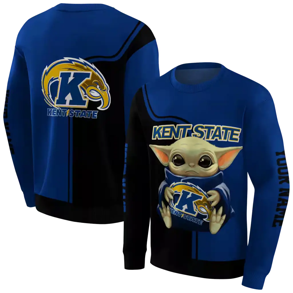 customized kent state golden flashes baby yoda navy blue black hoodie premium grade customized kent state golden flashes baby yoda navy blue black hoodie premium grade