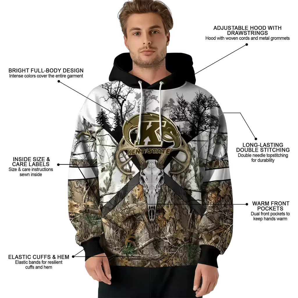 customized kent state golden flashes forest silhouette hoodie latest model customized kent state golden flashes forest silhouette hoodie latest model