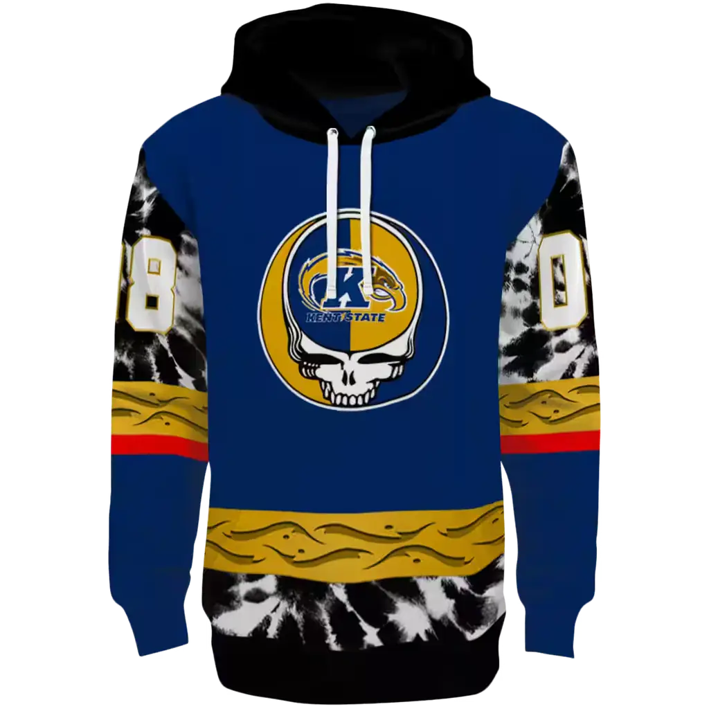 customized kent state golden flashes grateful vibes navy blue hoodie best selling customized kent state golden flashes grateful vibes navy blue hoodie best selling