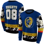 customized kent state golden flashes grateful vibes navy blue hoodie best selling