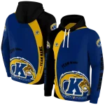 customized kent state golden flashes minimalist design navy blue black hoodie best selling