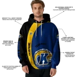 customized kent state golden flashes minimalist design navy blue black hoodie best selling